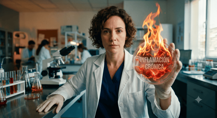 EL FUEGO SILENCIOSO QUE ESTÁ DETRÁS DEL 80% DE LAS ENFERMEDADES MODERNAS